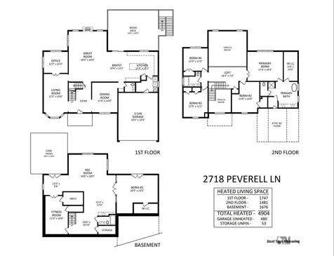 2718 Peverell Lane Charlotte NC 28270