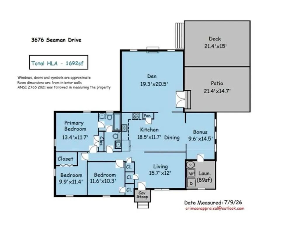 3626 Seaman Drive Charlotte NC 28217