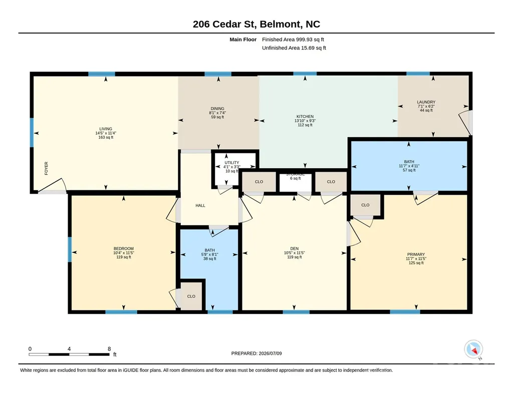 206 Cedar Street Belmont NC 28012