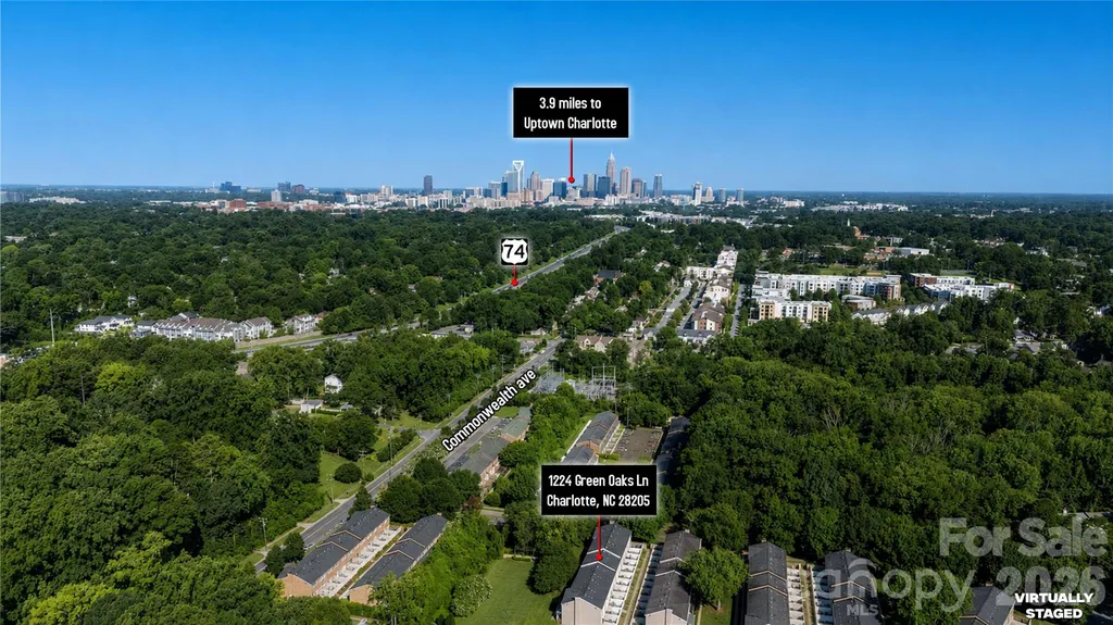 1224 Green Oaks Lane Charlotte NC 28205