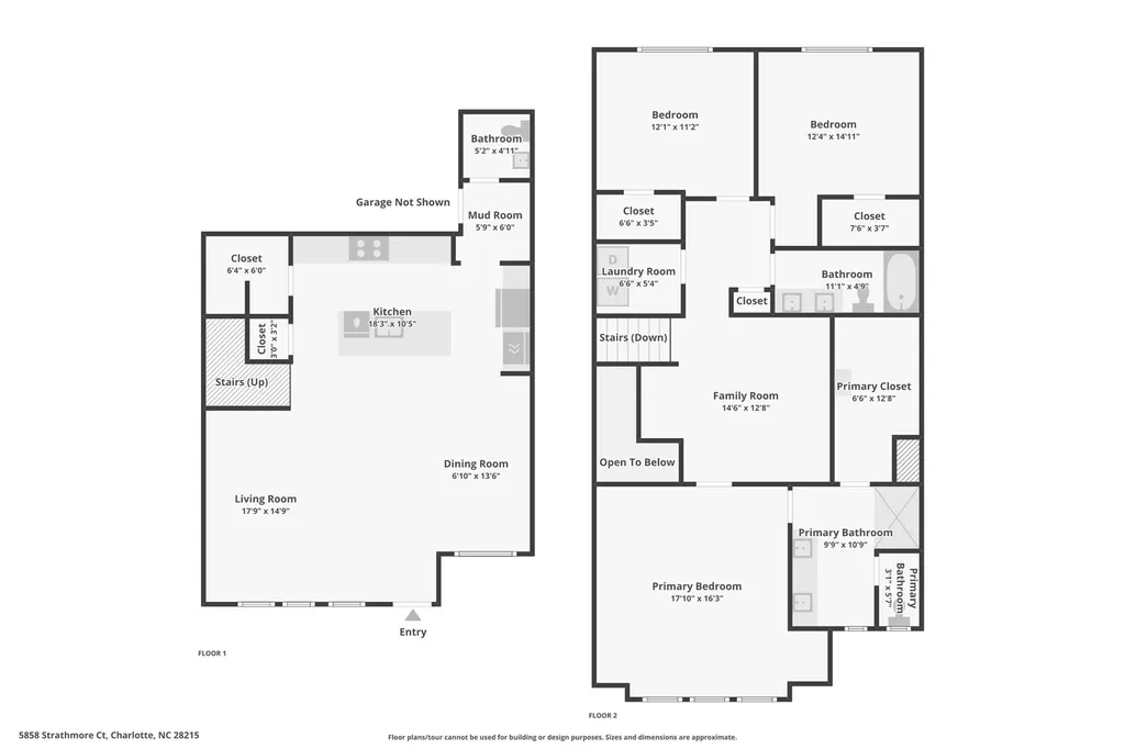 5858 Strathmore Court Charlotte NC 28215