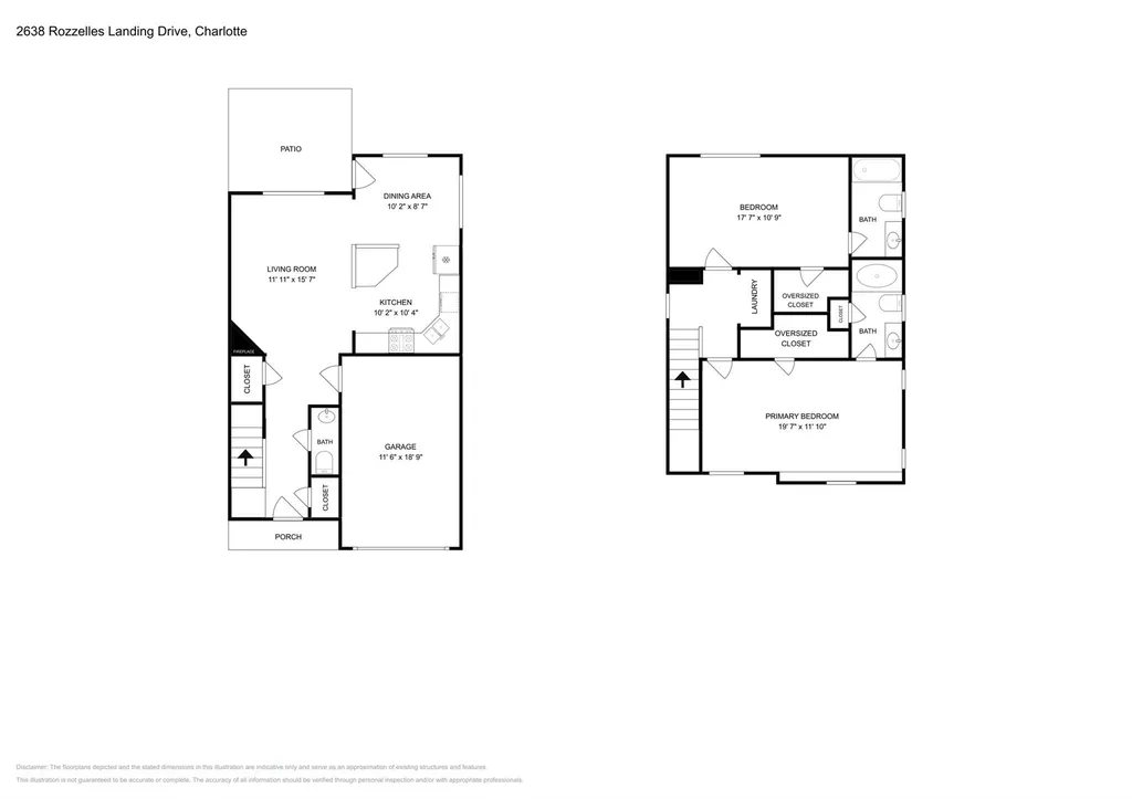 2638 Rozzelles Landing Drive Charlotte NC 28214