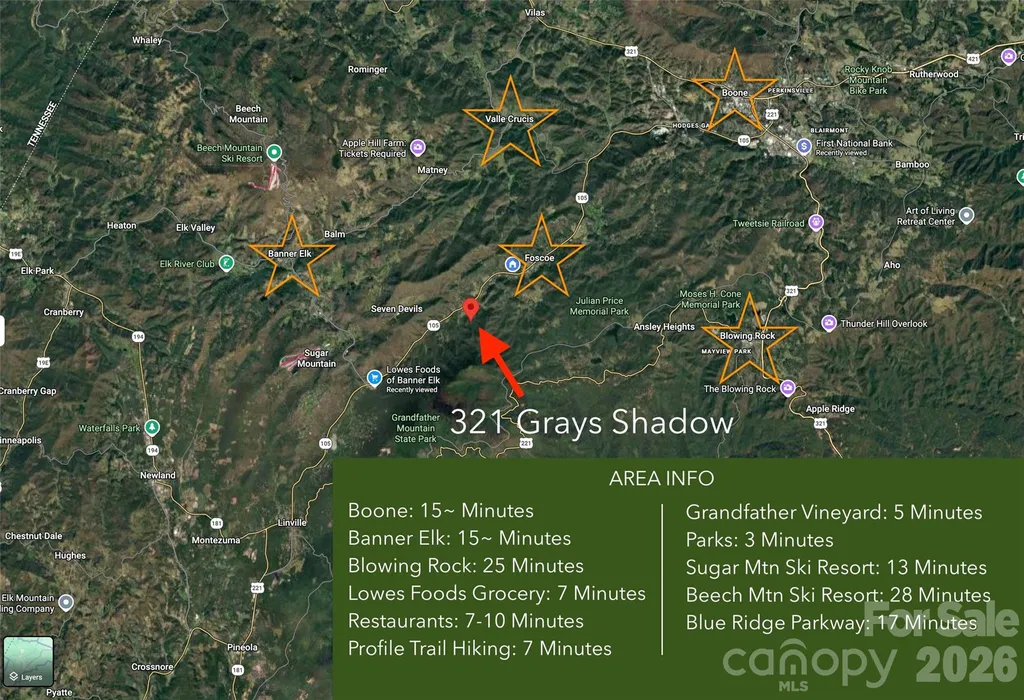 321 Grays Shadow Lane Banner Elk NC 28604