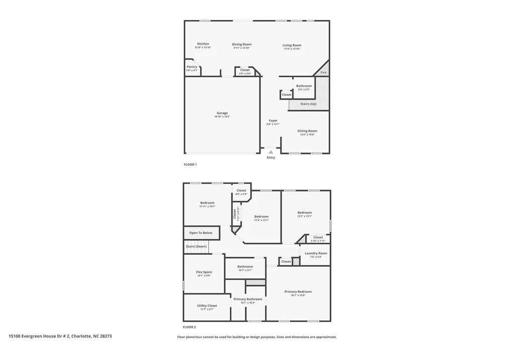 15108 Evergreen House Drive Charlotte NC 28273