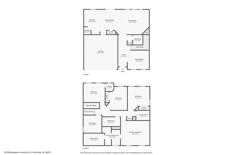 15108 Evergreen House Drive Charlotte NC 28273
