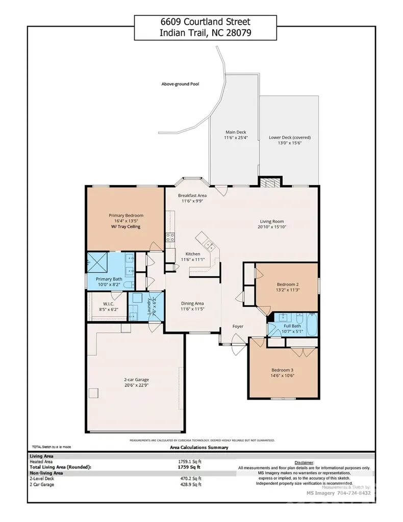 6609 Courtland Street Indian Trail NC 28079