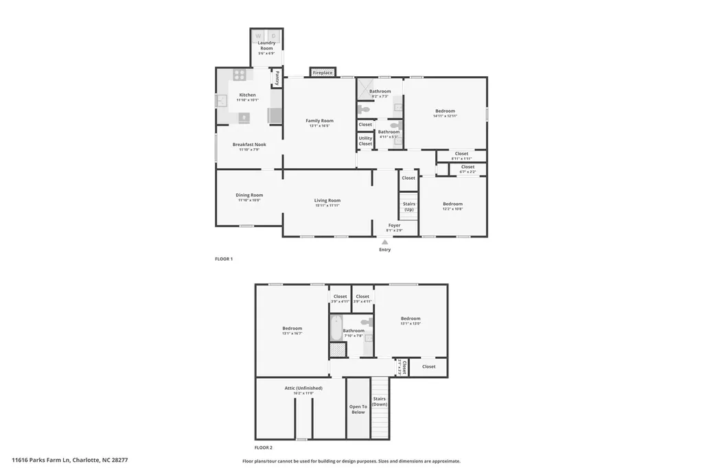 11616 Parks Farm Lane Charlotte NC 28277