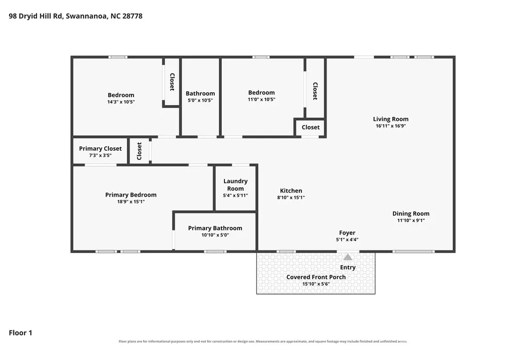 98 Dryid Hill Road Swannanoa NC 28778