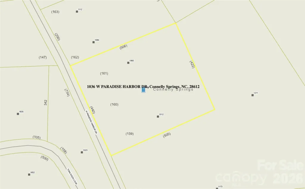 1036 W Paradise Harbor Drive Connelly Springs NC 28612
