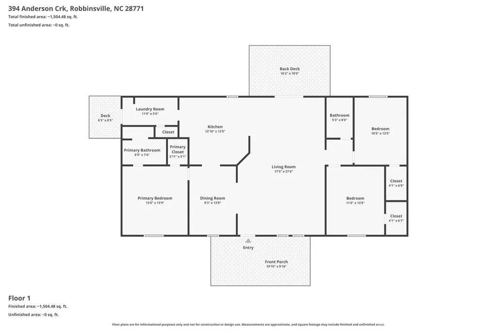 394 Anderson Creek Road Robbinsville NC 28771