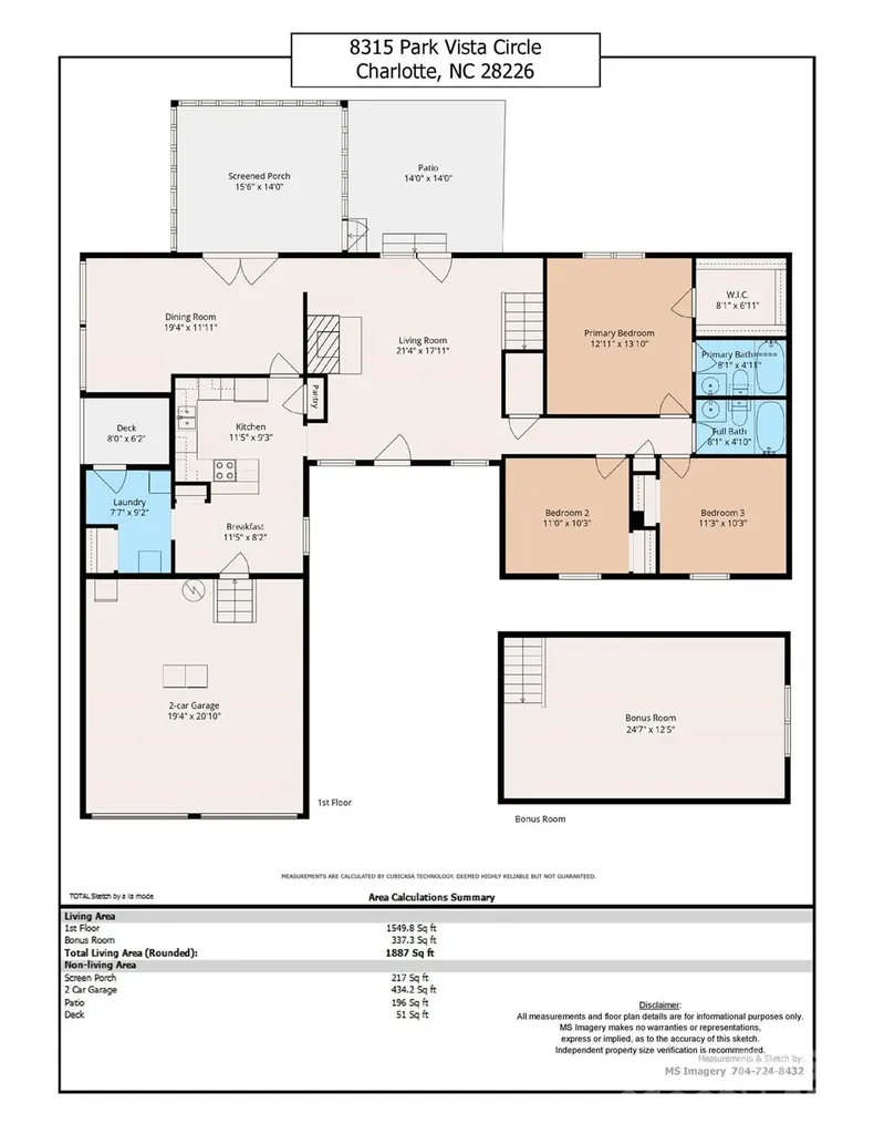 8315 Park Vista Circle Charlotte NC 28226