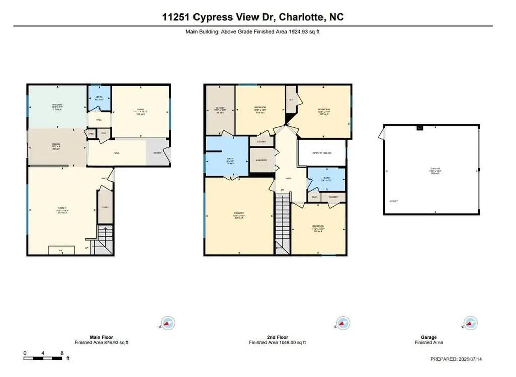 11251 Cypress View Drive Charlotte NC 28262