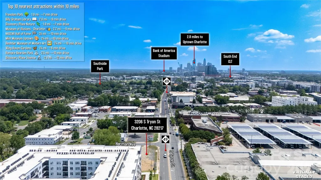 3206 S Tryon Street Charlotte NC 28217