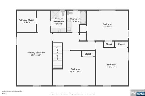 37 Vermont Drive Paramus NJ 07652