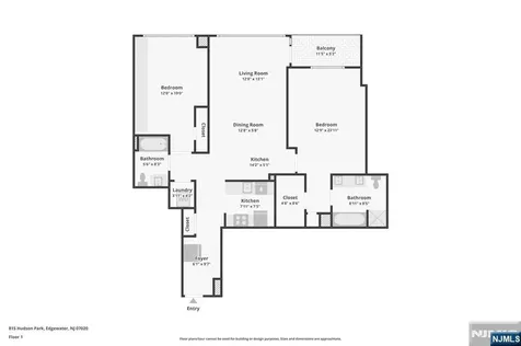 815 Hudson Park Edgewater NJ 07020