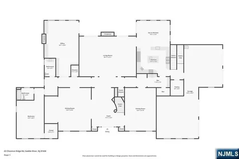 43 Chestnut Ridge Road Saddle River NJ 07458