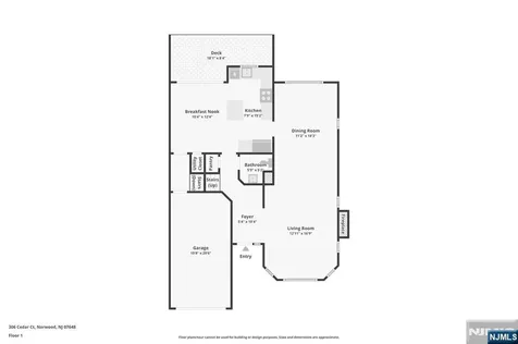 306 Cedar Court Norwood NJ 07648