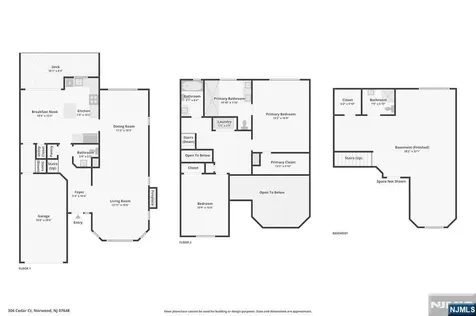 306 Cedar Court Norwood NJ 07648