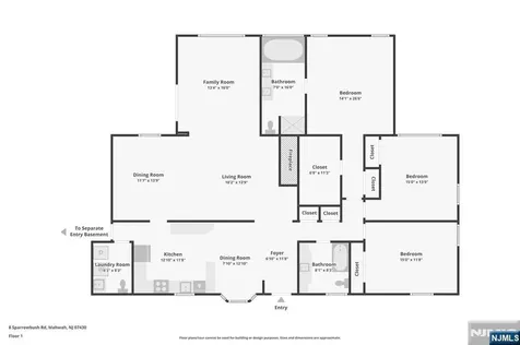 8 Sparrowbush Road Mahwah NJ 07430