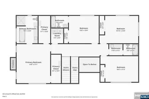30 Cortland Place Cliffside Park NJ 07010