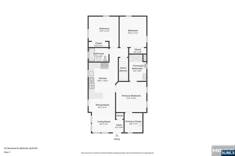 137 Bremond Street Belleville NJ 07109