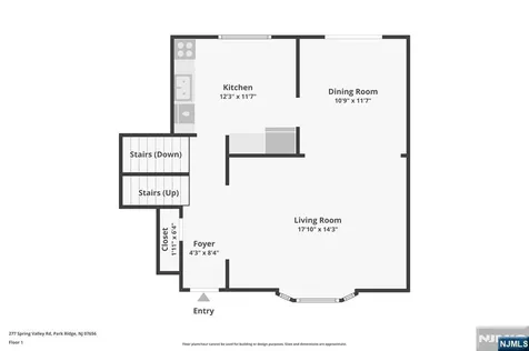277 Spring Valley Road Park Ridge NJ 07656