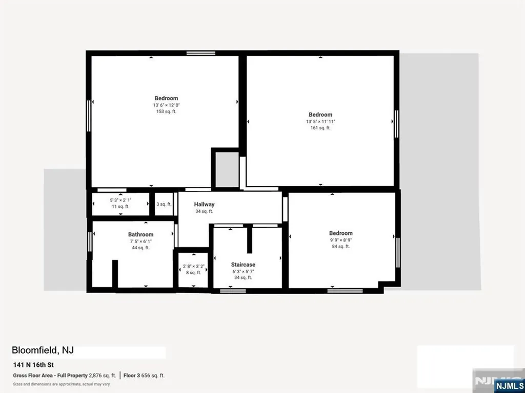 141 16th Street Bloomfield NJ 07003