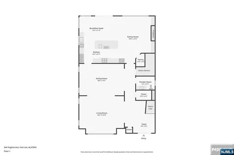 244 Virginia Avenue Fort Lee NJ 07024