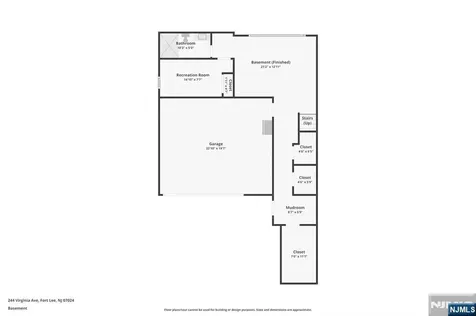 244 Virginia Avenue Fort Lee NJ 07024
