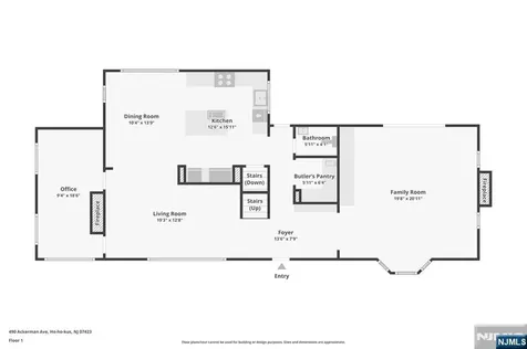 490 Ackerman Avenue Ho-ho-kus NJ 07423