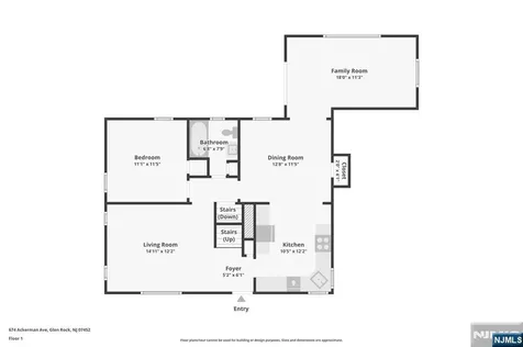 674 Ackerman Avenue Glen Rock NJ 07452