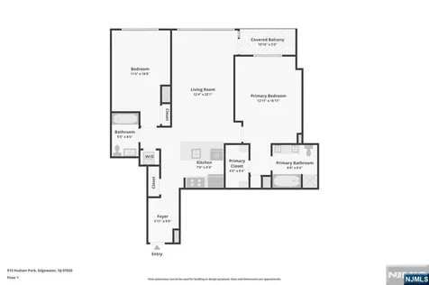 915 Hudson Park Edgewater NJ 07020