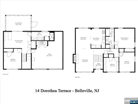 14 Dorothea Terrace Belleville NJ 07109
