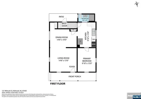 121 Wilmuth Street Mahwah NJ 07430