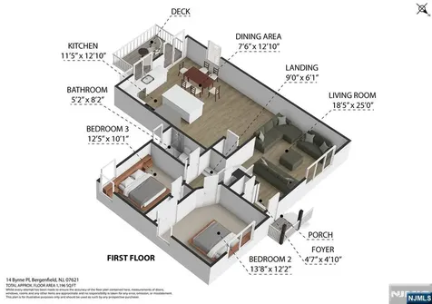 14 Byrne Place Bergenfield NJ 07621