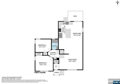 14 Byrne Place Bergenfield NJ 07621