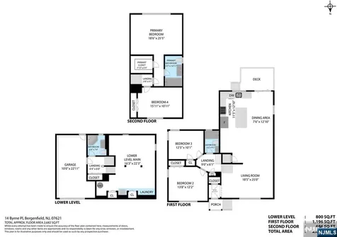 14 Byrne Place Bergenfield NJ 07621