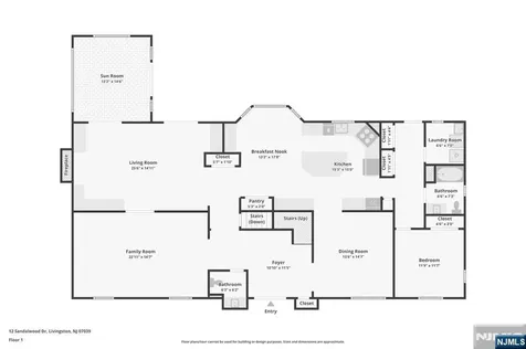 12 Sandalwood Drive Livingston NJ 07039