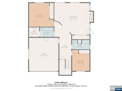 147 11th Street Wood Ridge NJ 07075