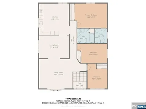 147 11th Street Wood Ridge NJ 07075