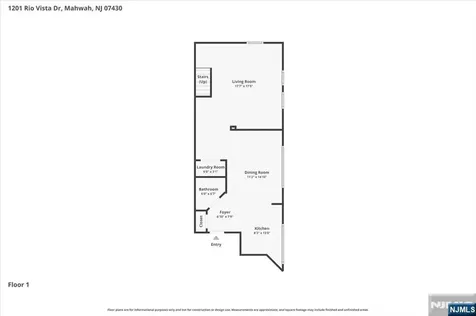 1201 Rio Vista Drive Mahwah NJ 07430
