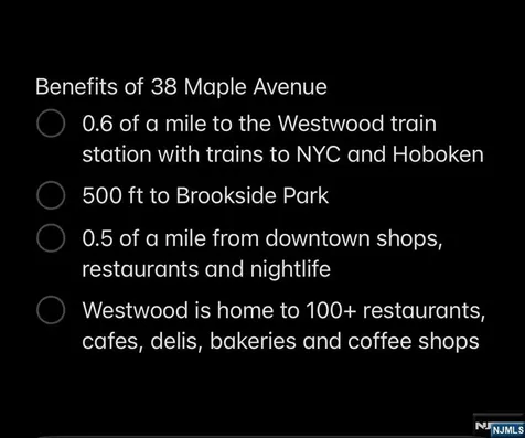 38 Maple Avenue Westwood NJ 07675