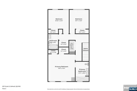2071 Drake Court Mahwah NJ 07430