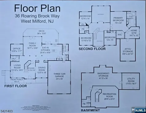 36 Roaring Brook Way West Milford NJ 07480
