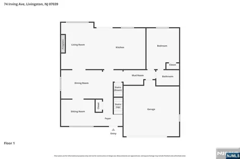 74 Irving Avenue Livingston NJ 07039