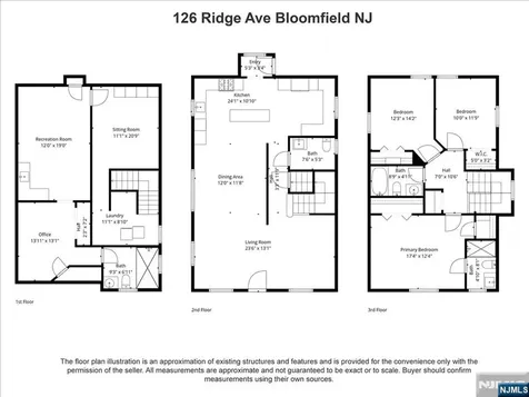 126 Ridge Avenue Bloomfield NJ 07003