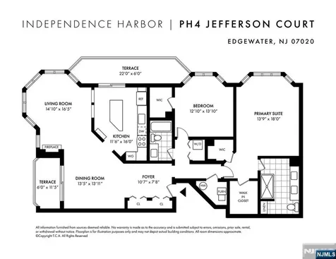 404 Jefferson Court Edgewater NJ 07020
