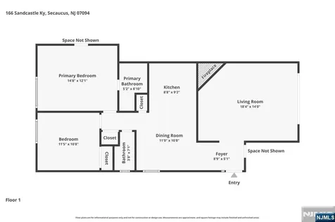 166 Sandcastle Key Secaucus NJ 07094