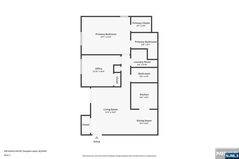 208 Federal Hill Road Pompton Lakes NJ 07442