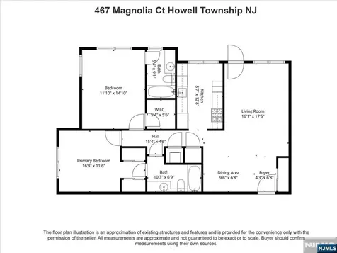 467 Magnolia Court Howell NJ 07731
